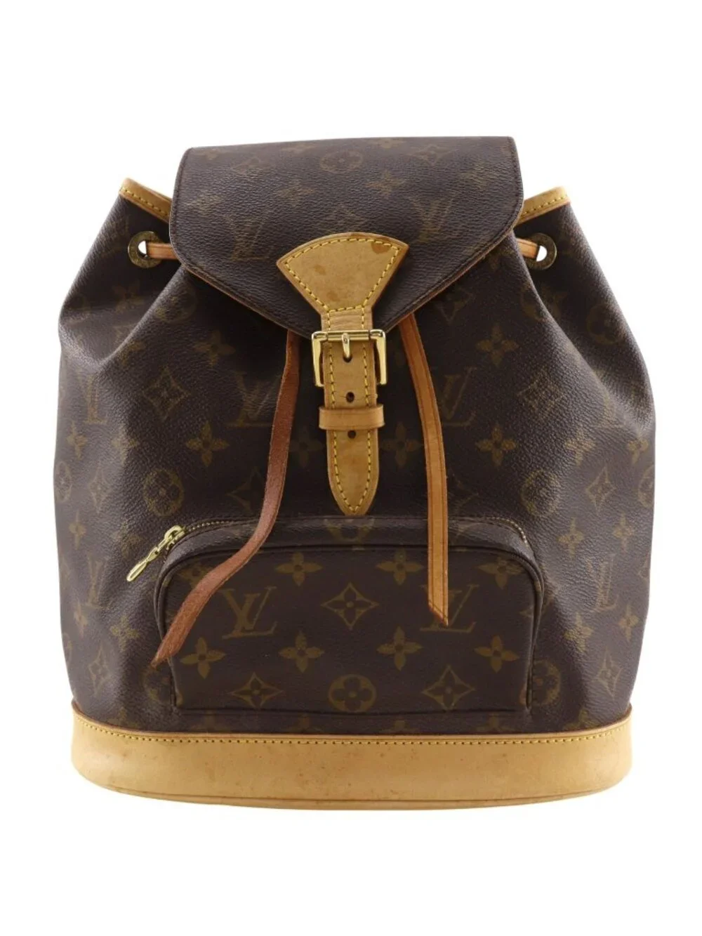 Louis Vuitton Montsouris MM Monogram Canvas Brown Backpack